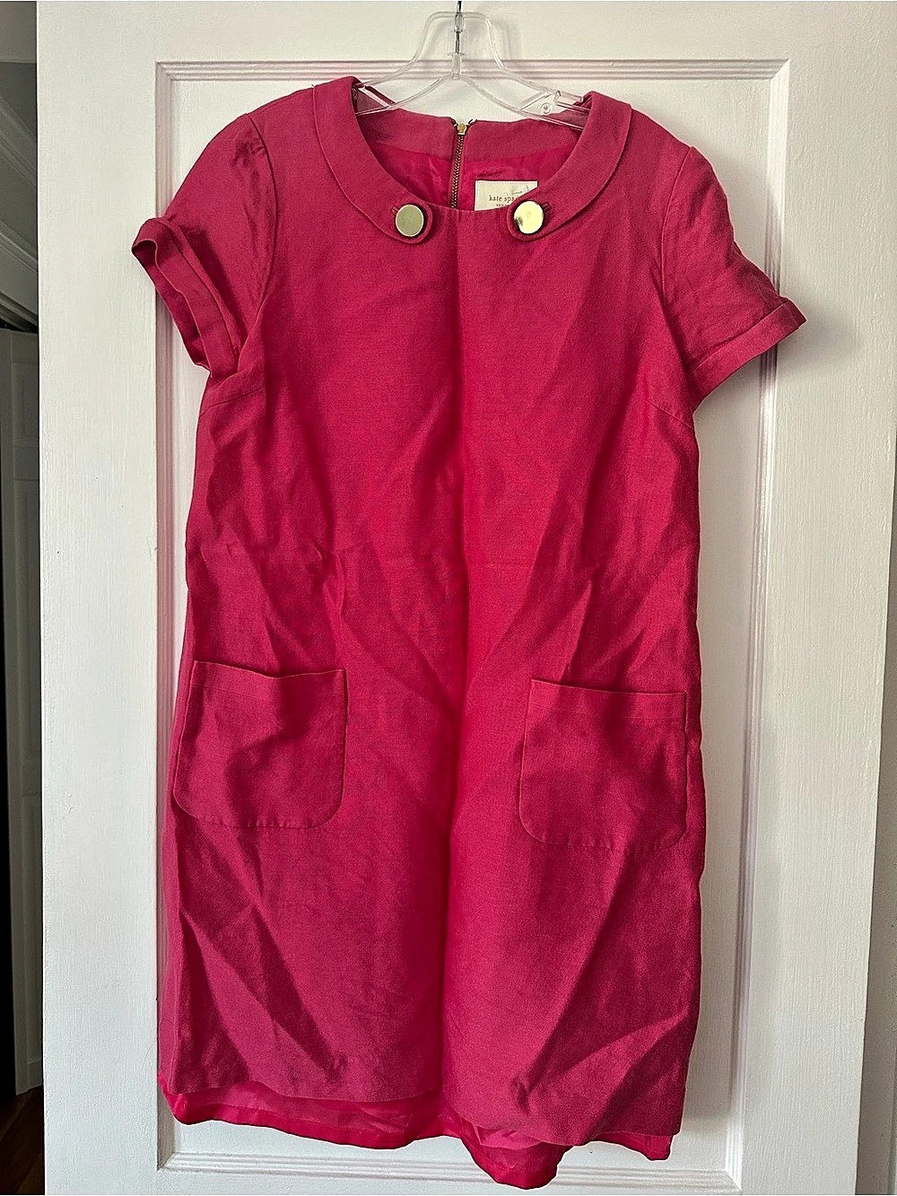 Kate Spade Pink Mini Dress Size 8 Like New